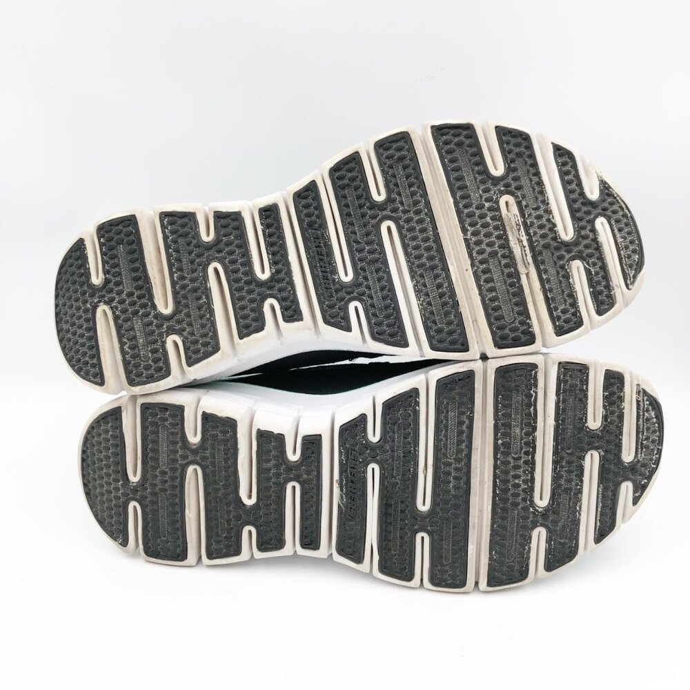 SKECHERS Synergy Black Aqua Backless Slip On Sneakers Mules Womens 6 - Picture 9 of 9